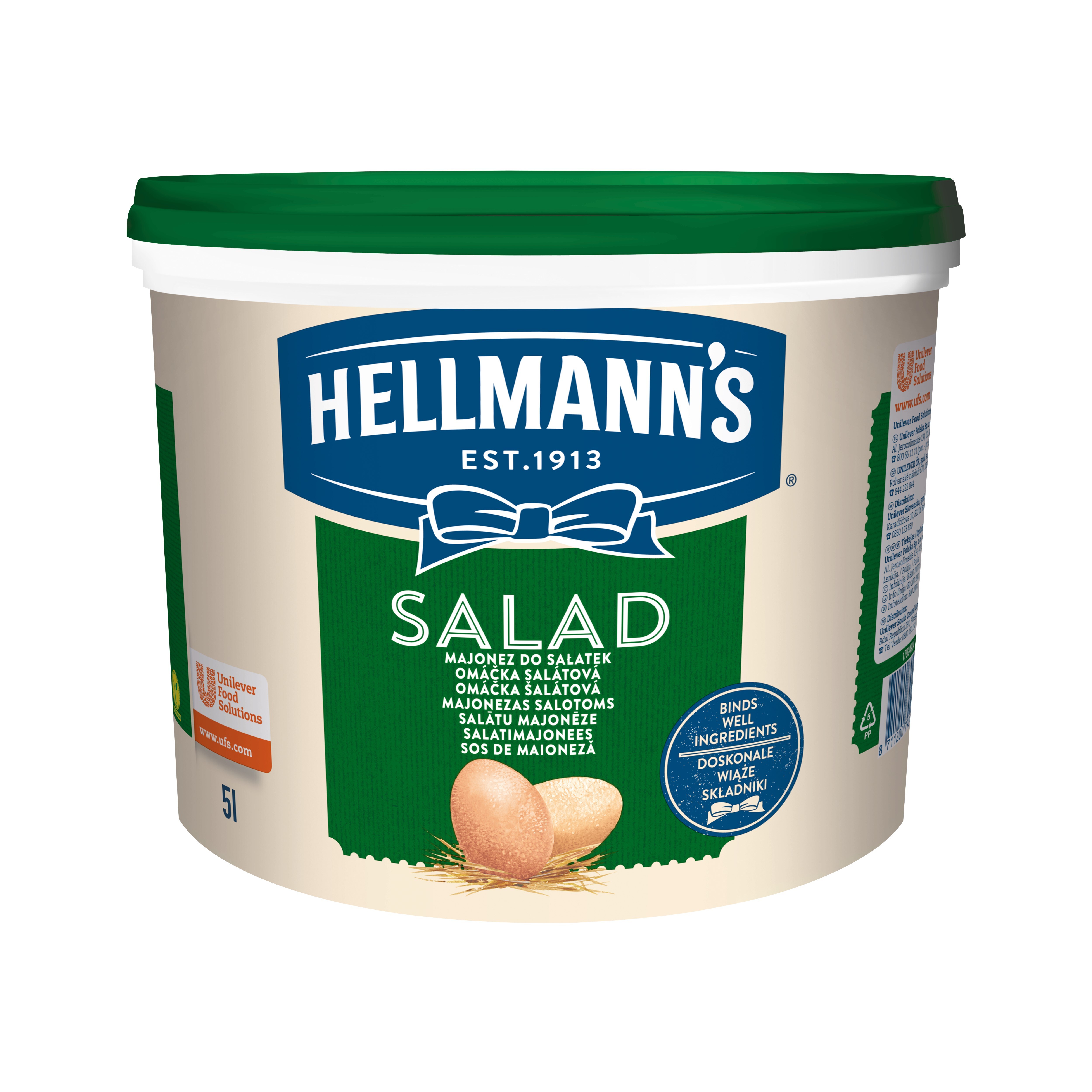 Hellmann's Šalátová majonéza 5L - 