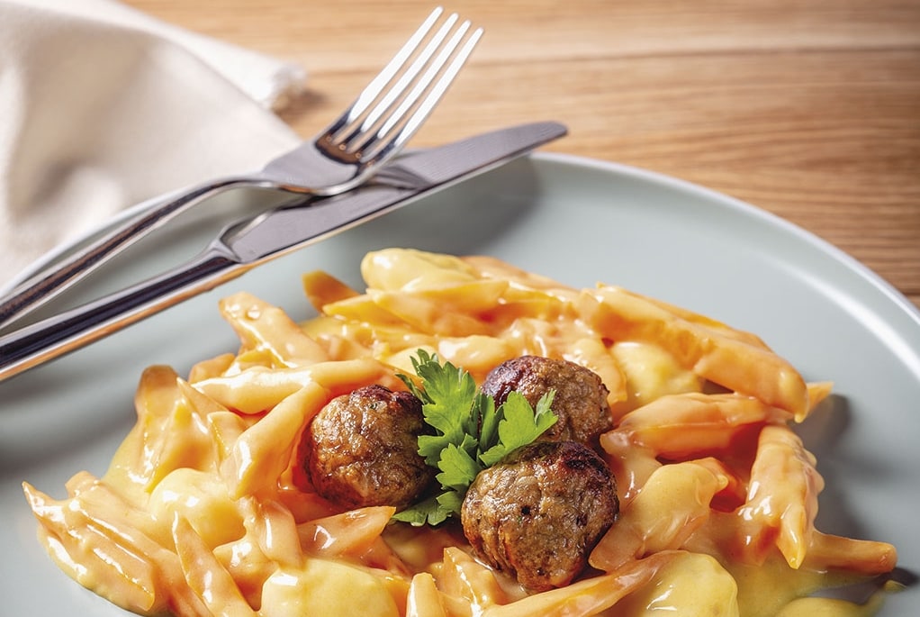 Mäsové guľky s mrkvovým ragú – - Recept