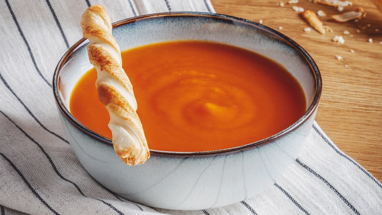 KRÉM Z MRKVY (S GRAHAMOVOU TYČINKOU) – - Recept