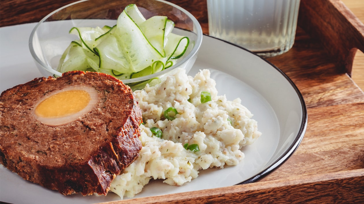 SEKANÁ S VAJÍČKOM A SEDLIACKOU NASTAVENOU KAŠOU – - Recept