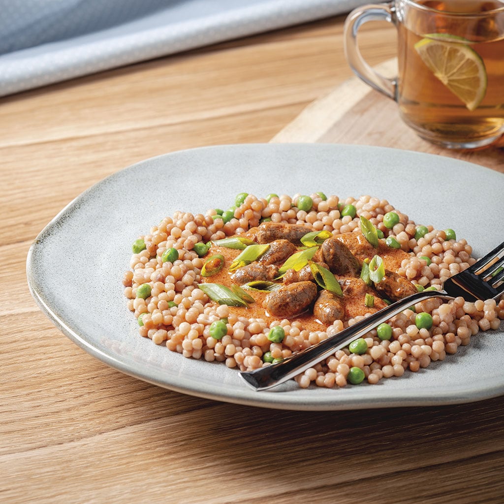 Srdiečkový paprikáš s tarhoňou Srdiečkový paprikáš s tarhoňou