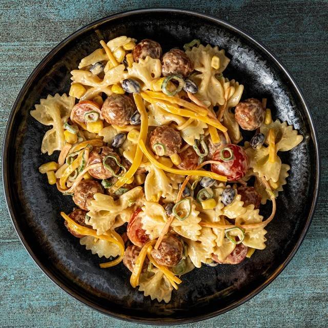 Cestovinový šalát Cestovinový šalát