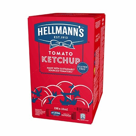 Hellmann's Kečup porciovaný 198 x 10 ml