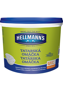 Hellmann's Tatárska omáčka 10l - Hellmann’s: tradičná chuť a kvalita