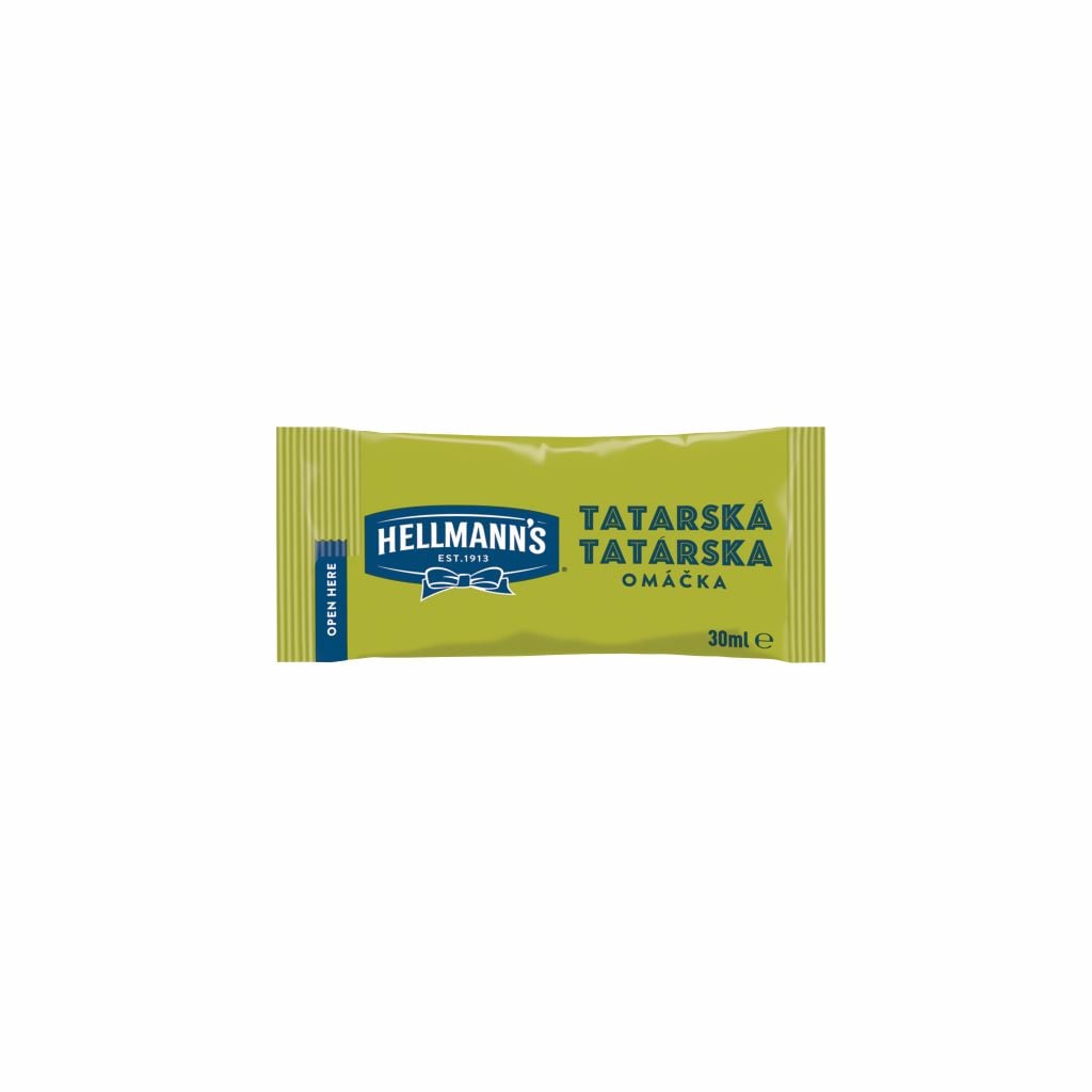 Hellmann´s Tatárska omáčka porc. 30ml - Hellmann’s: tradičná chuť a kvalita