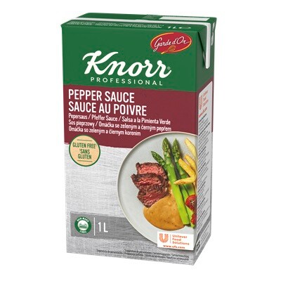 Knorr Professional Garde d'Or Omáčka zo zeleným peprom 1l - 