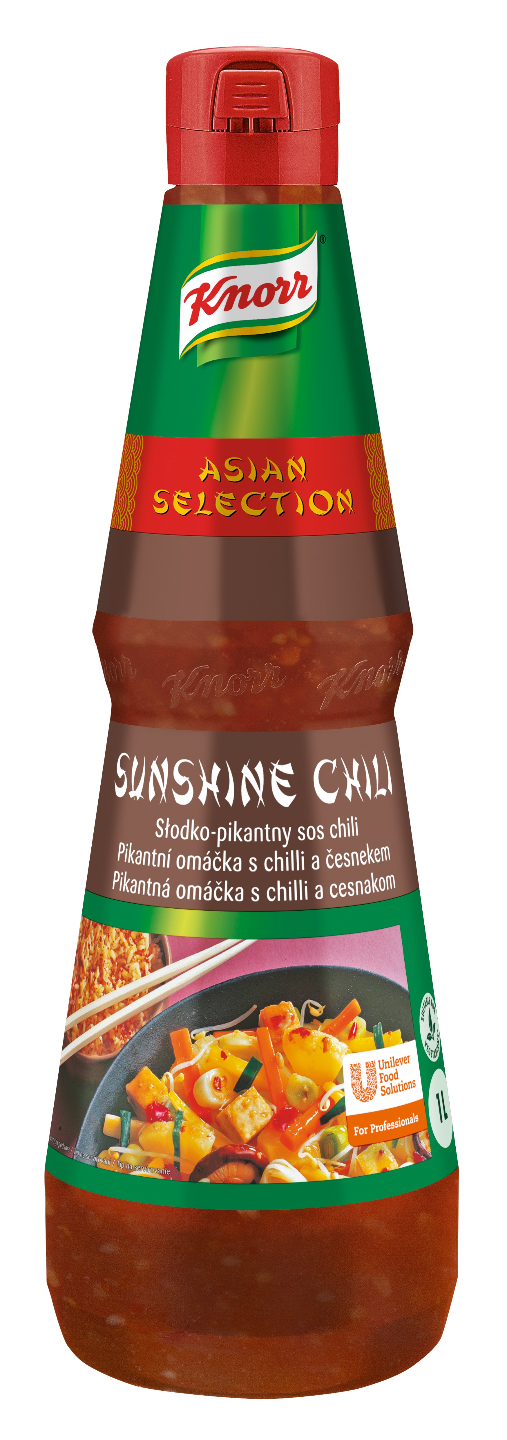 Knorr Sunshine Chilli pikantná omáčka 1L - 