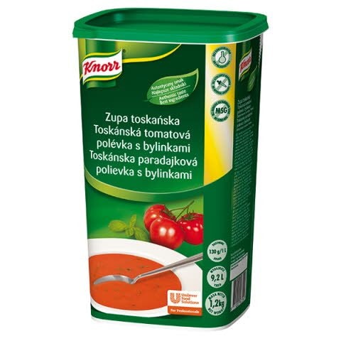 Knorr Toskánska paradajková polievka s bylinkami 1,2kg - 