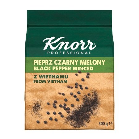 Knorr Čierne korenie mleté z Vietnamu 500g - 