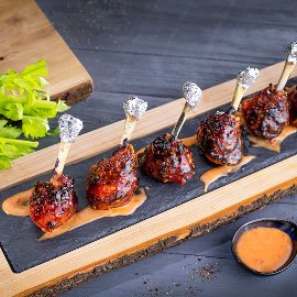 Pečené kuracie stehienka (fingerfood)