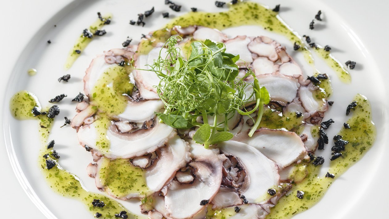 Carpaccio z chobotnice Carpaccio z chobotnice