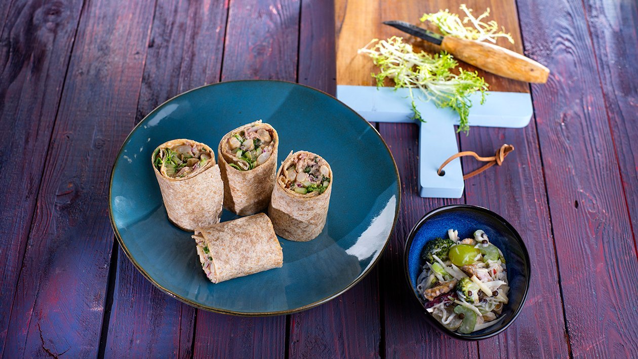Tuniakový wrap (bezlepkový)	 – - Recept