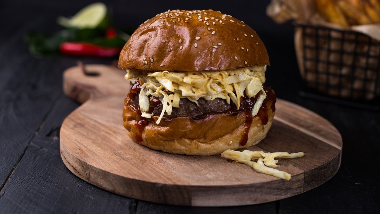 Bangkok BBQ Burger – - Recept Bangkok BBQ Burger – - Recept