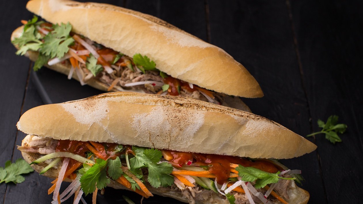 Banh mi bravčová bageta – - Recept