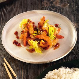 Chrumkavé krevety Sambal Manis