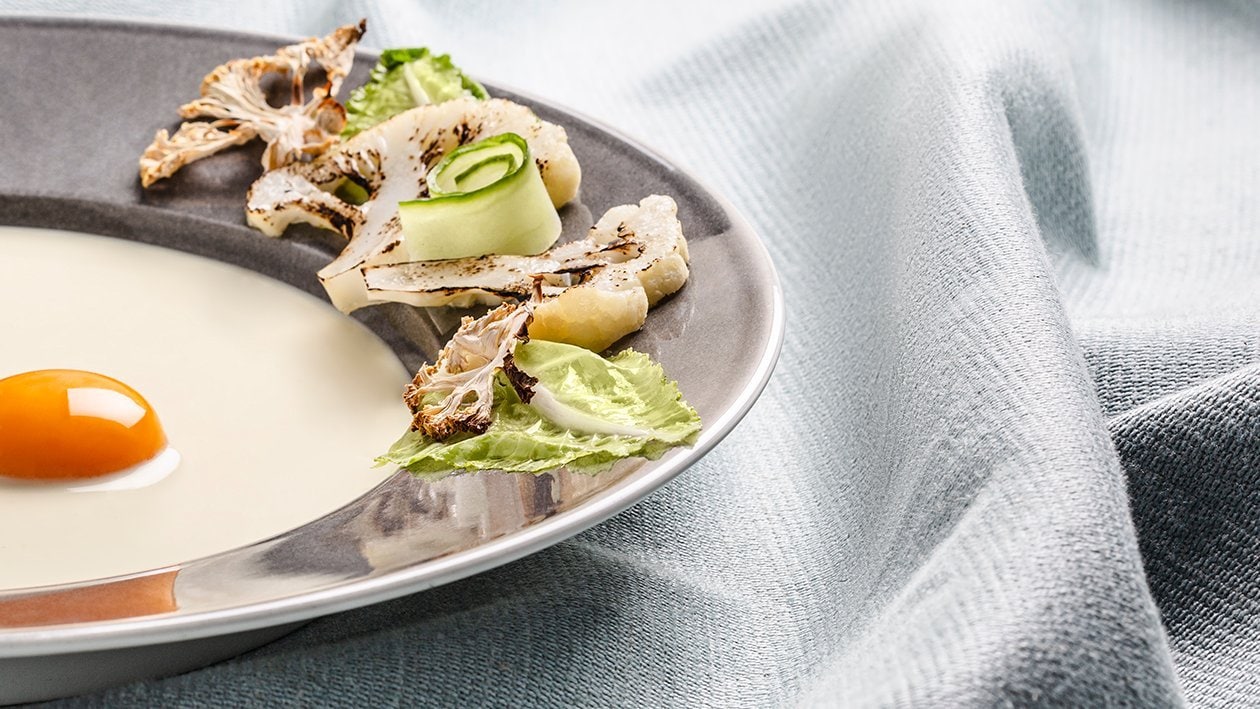 Krém z pečeného karfiolu – - Recept