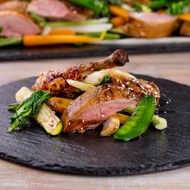 Ázijská kačica s chrumkavou kožou Ázijská kačica s chrumkavou kožou