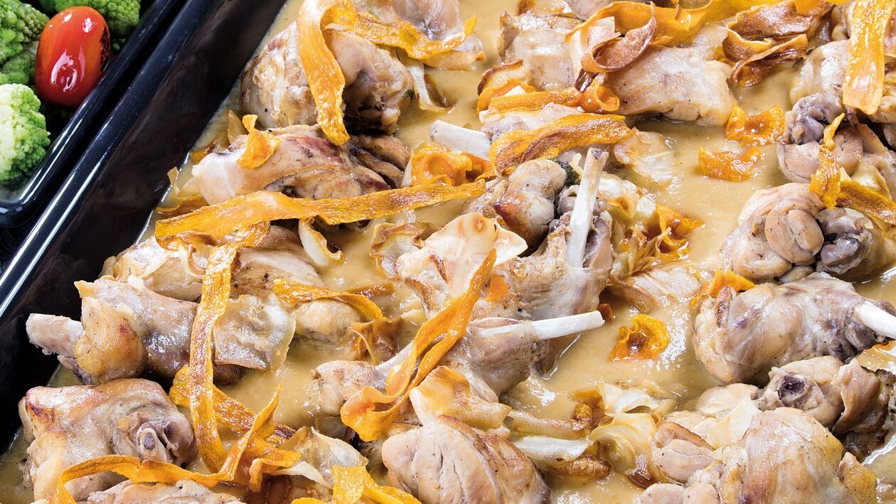 Králik dusený v zelenine na krémovej omáčke – - Recept Králik dusený v zelenine na krémovej omáčke – - Recept