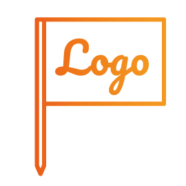 Napichovadlá s logom spoločnosti Napichovadlá s logom spoločnosti