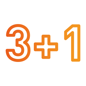 3 + 1 3 + 1