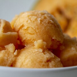 Sladké ovocie sorbet Sladké ovocie sorbet