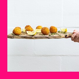 Taliansko - arancini a panella Taliansko - arancini a panella
