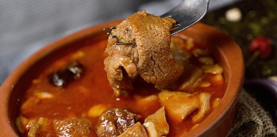 Servírovanie držiek v Pekingu