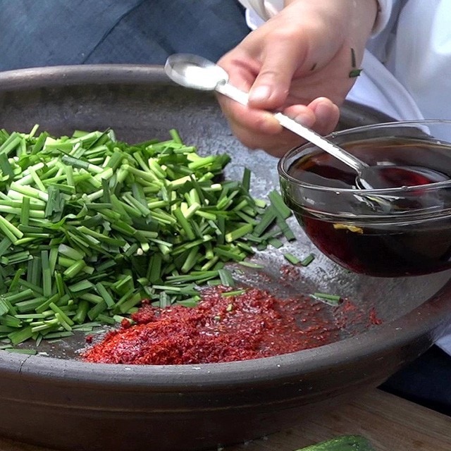 Čerstvé kórejské kimchi