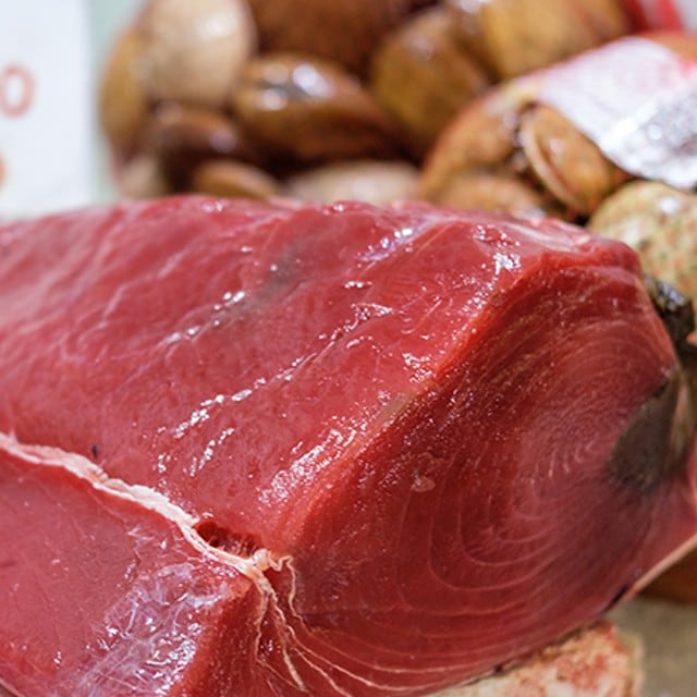 Trh so sicílskymi morskými plodmi