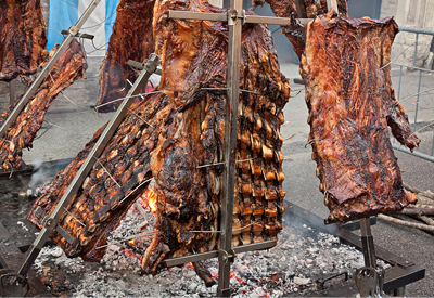 Južná Amerika - Asado Južná Amerika - Asado