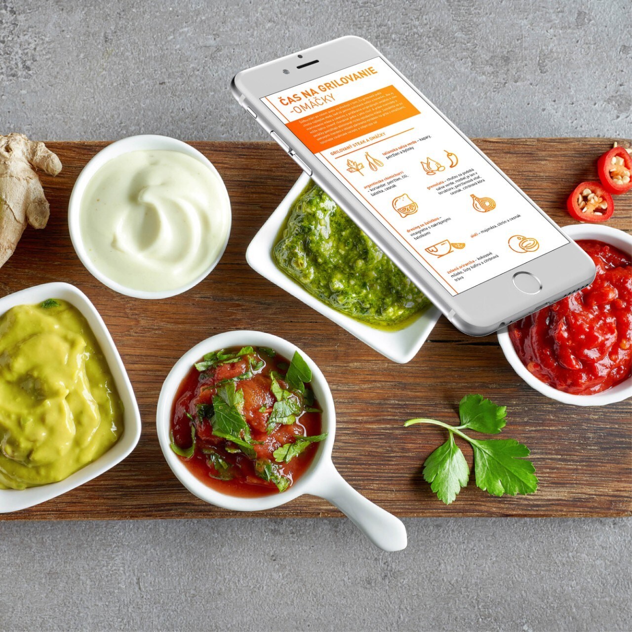 Príručka “Čas na barbecue - omáčky”
